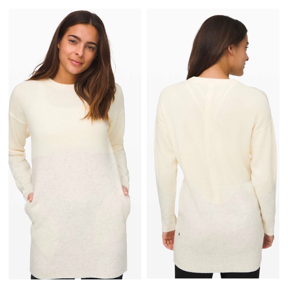Lululemon restful intention tunic sweater